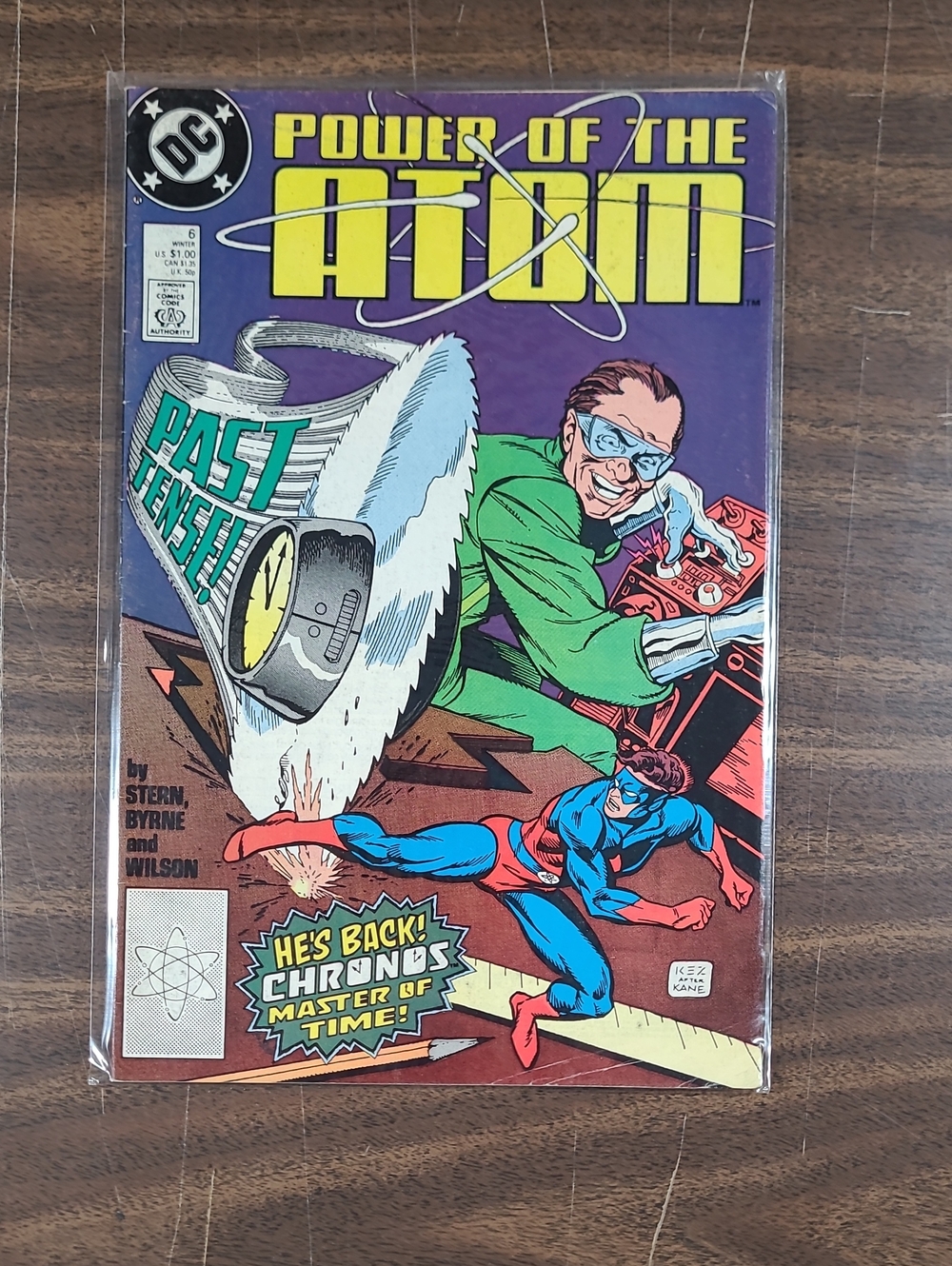 Power of the Atom Comic Book - #6 Winter Bagged
